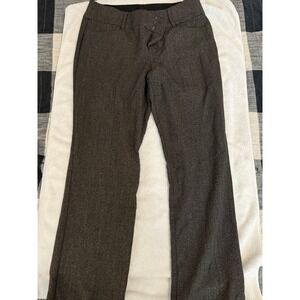 Apt 9 Pants Womens 12 Charcoal GrayDress Slacks Straight Leg Career Work